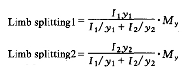 Calculation formula of steel structure